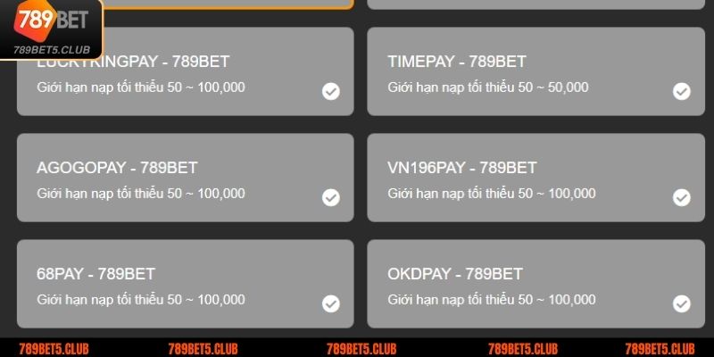 Những điều quan trọng cần lưu ý khi nạp tiền 789BET
