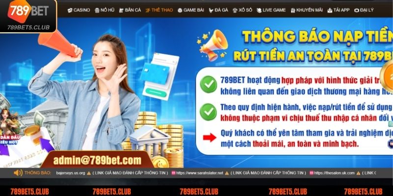 Top 3 phương thức giao dịch rút tiền tại 789BET